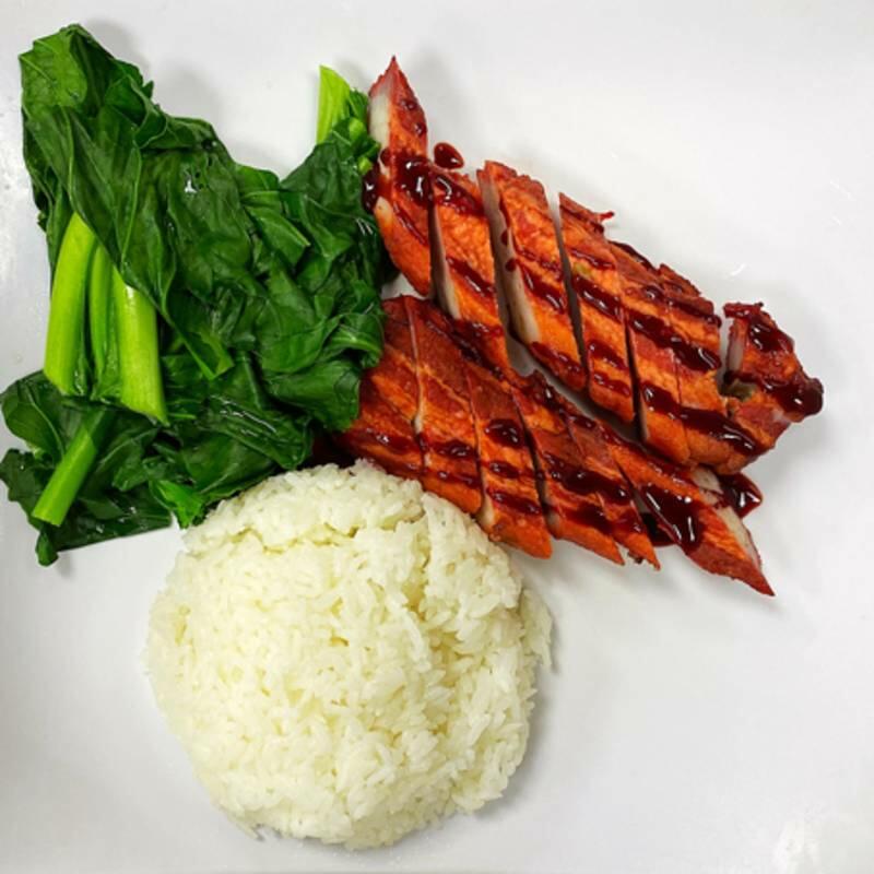 Chinese Roast Porkwith Rice