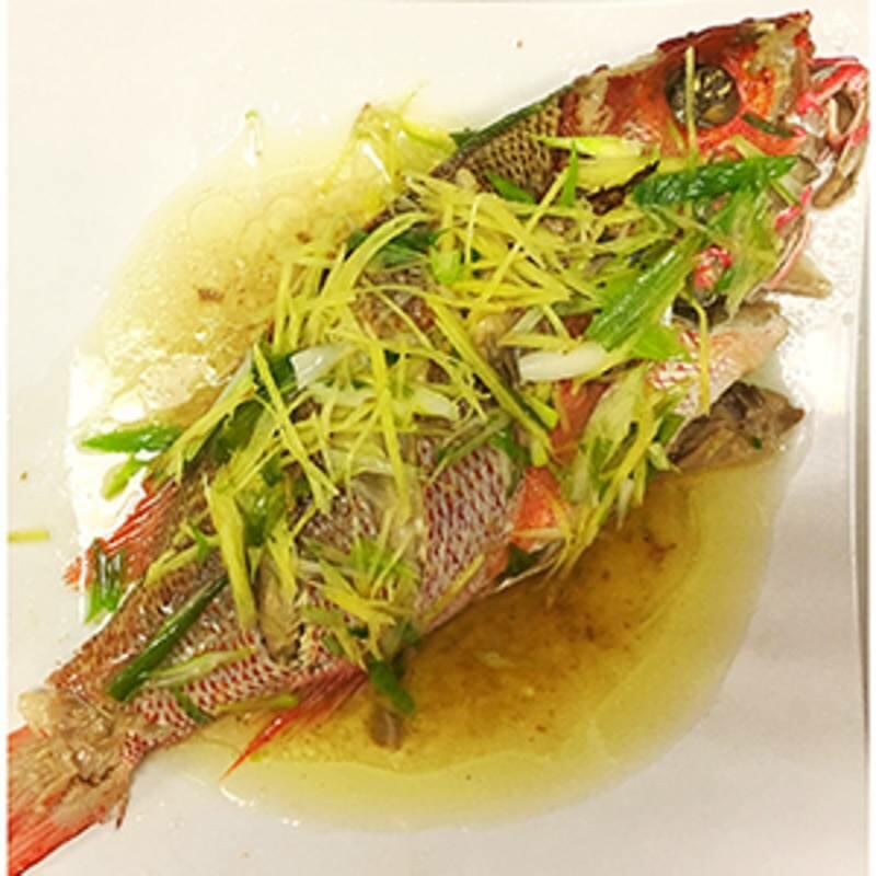 Steamed Red Snapper Ginger Scallion