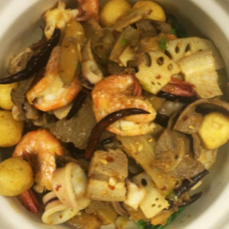 Hot And Spicy Dry Pot