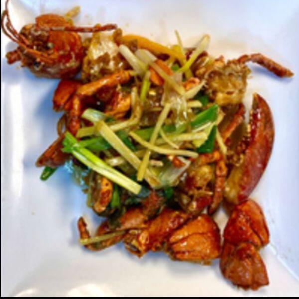 Ginger Scallion Lobster