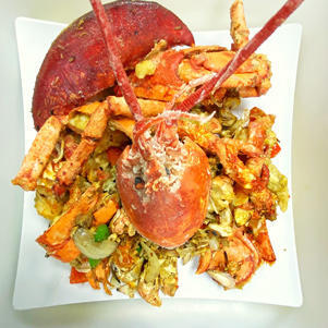 Spicy Salt Pepper Lobster