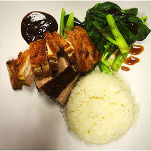 Crispy Pork Rice