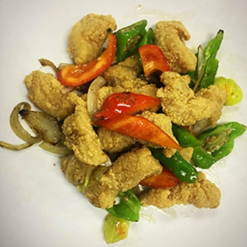 Spicy Salt Pepper Grouper